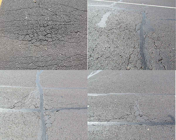 路面裂縫類型